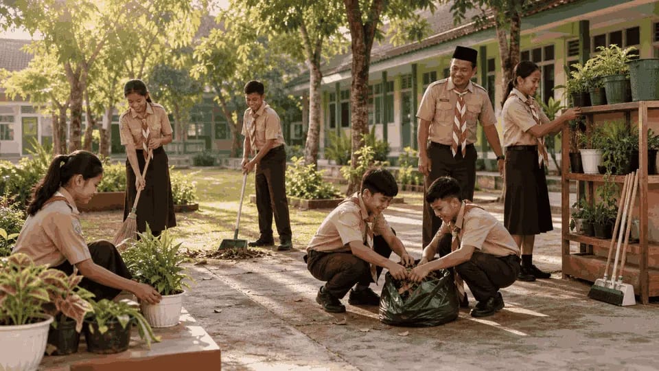 15 Menit Bakti Area: Latihan Kepedulian yang Langsung Terlihat Hasilnya