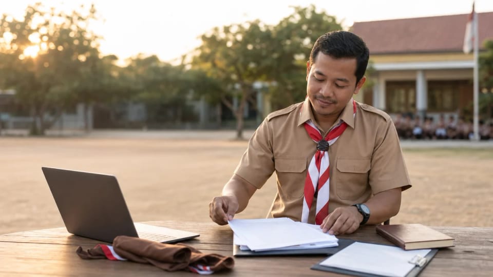 Administrasi Pramuka Bukan Beban, Tapi Jejak Pembinaan