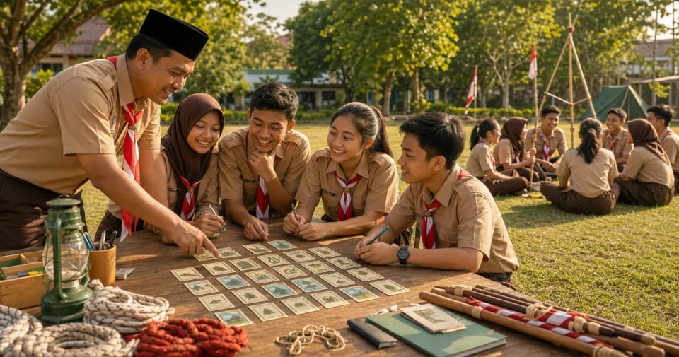 Cara Membuat Kartu Misi Pramuka untuk Latihan Interaktif