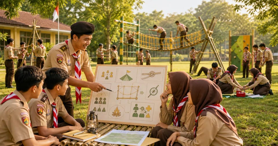 Cara Membuat Kegiatan Pramuka yang Seru, Edukatif, dan Sesuai SKU