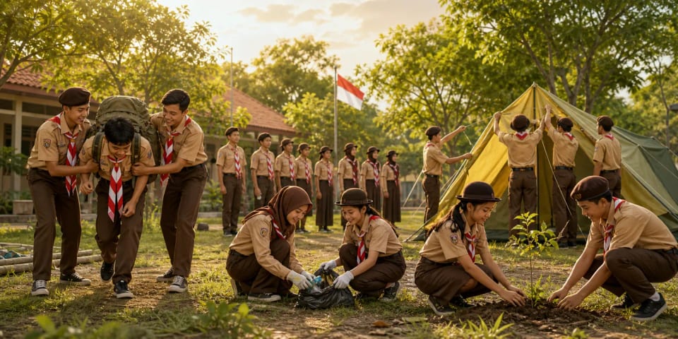 Dasa Dharma Pramuka Dalam Cerminan Sikap Pramuka