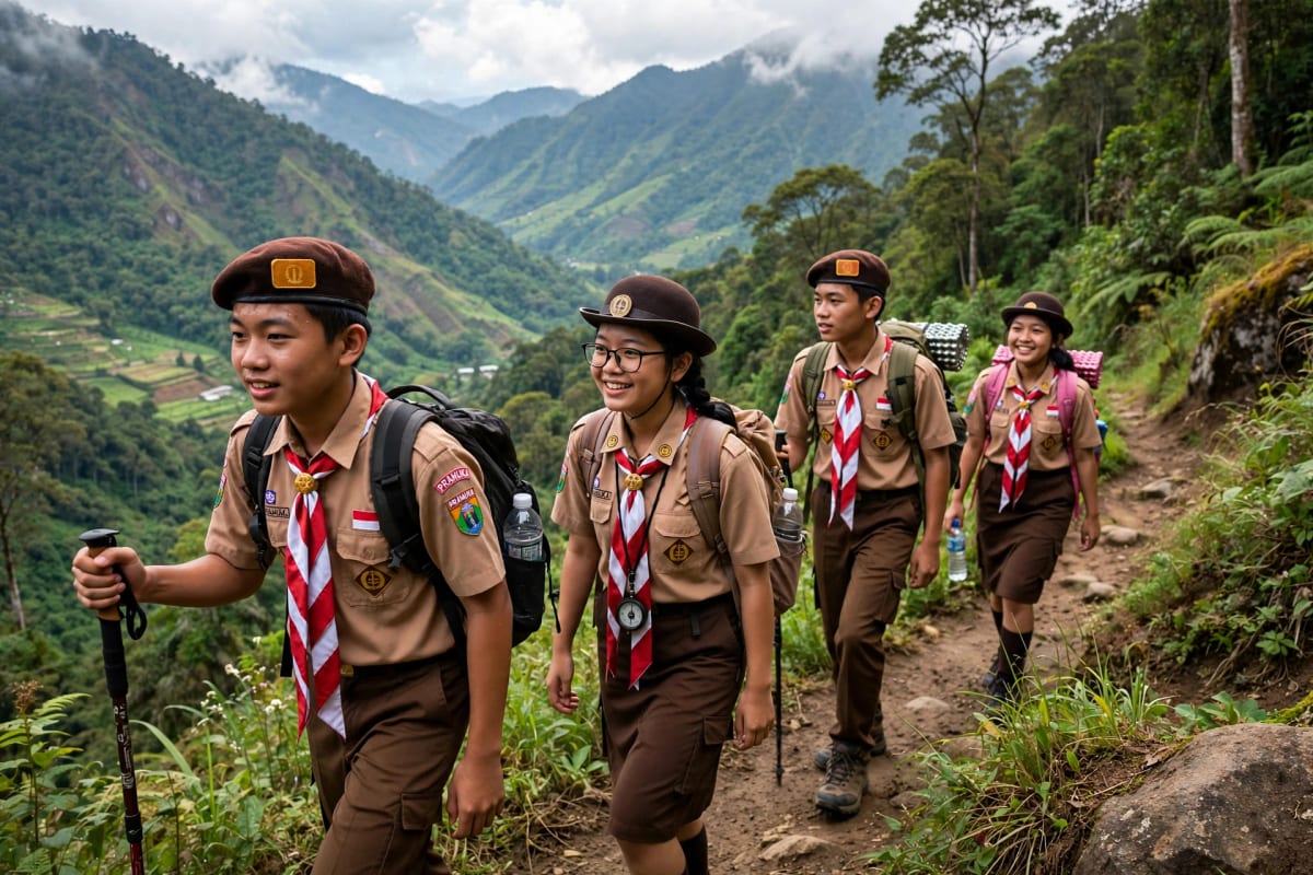 Hike the Planet JOTA-JOTI 2026: Tantangan Hiking Global Pramuka