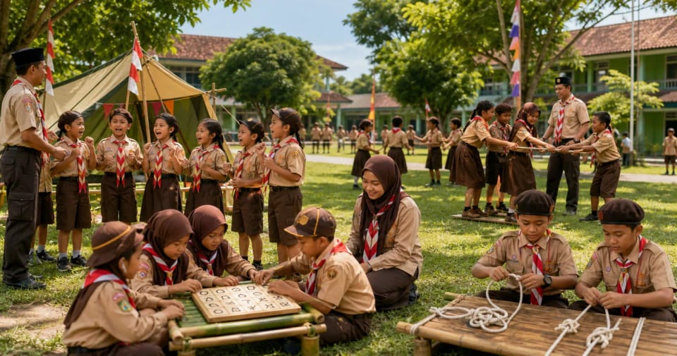 Ide Lomba Pramuka Sederhana untuk Kegiatan Sekolah