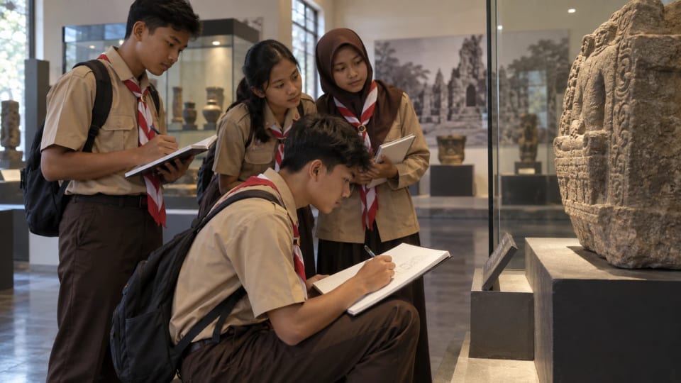 Jelajah Museum Lokal sebagai Proyek Sejarah Pramuka