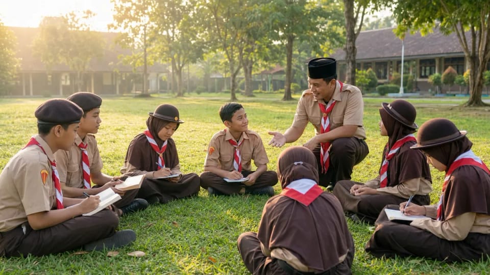 Laporan Latihan 3 Kalimat: Cara Sederhana Membiasakan Regu Berpikir Rapi