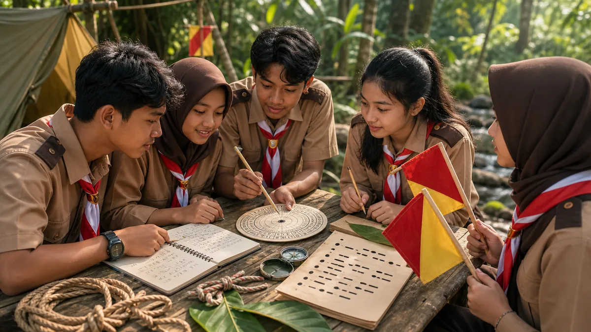 Materi Pramuka Mengenal Sandi: Pengertian, Fungsi, dan Contoh