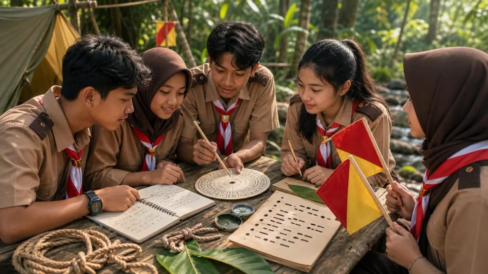Materi Pramuka Mengenal Sandi: Pengertian, Fungsi, dan Contoh
