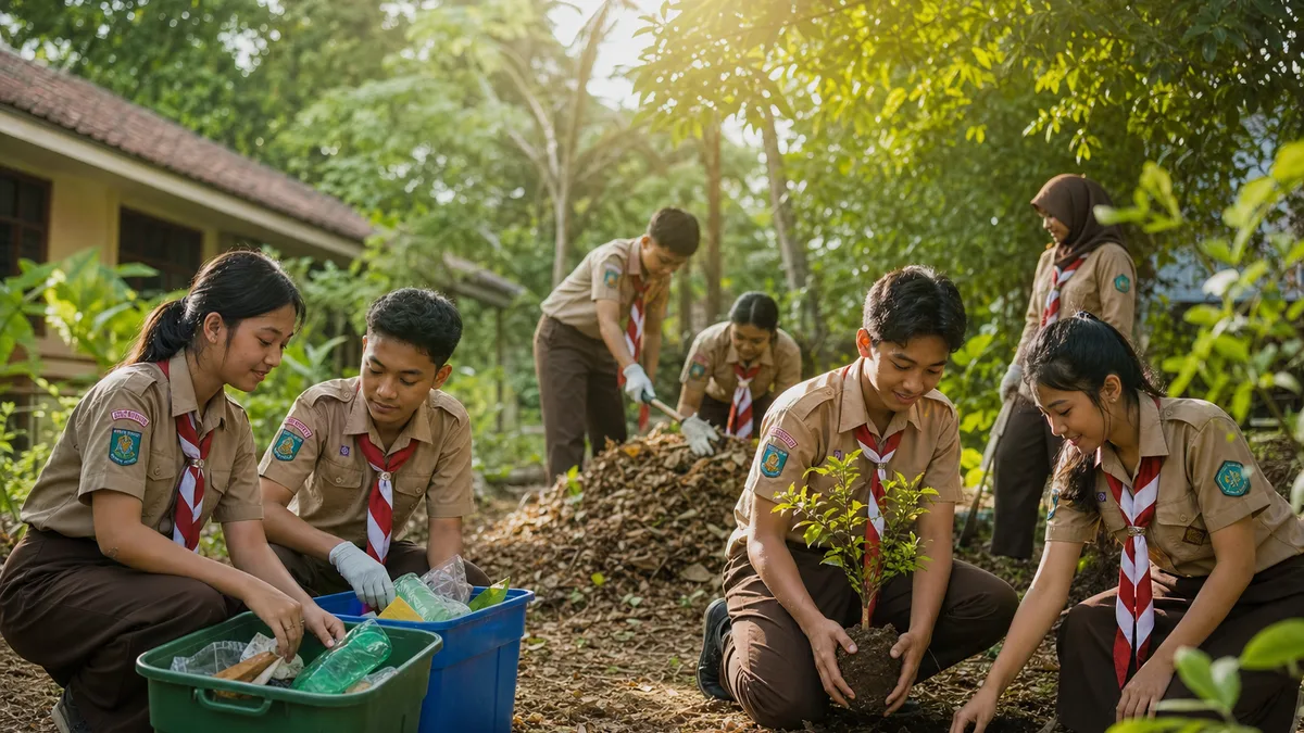 Mengenal Saka Kalpataru: Satuan Karya Pramuka Lingkungan Hidup