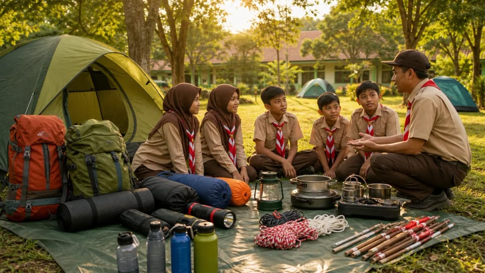 Peralatan Berkemah yang Wajib Dibawa Saat Berkemah