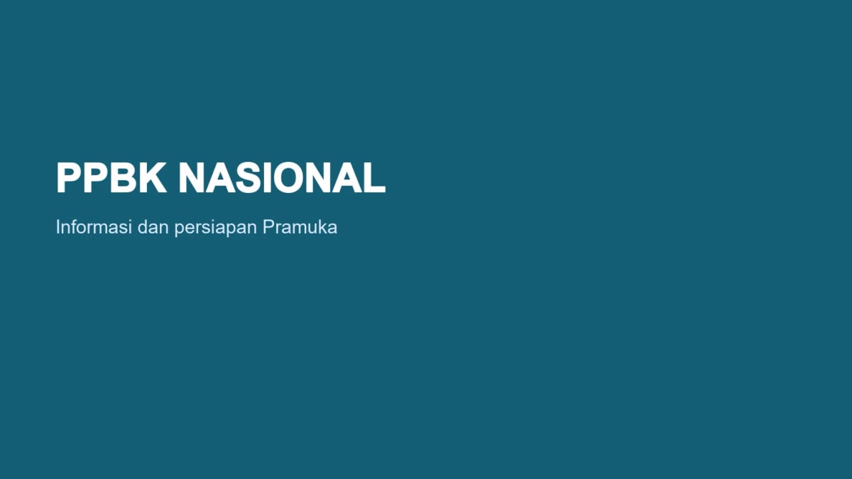 Perkemahan Pramuka Berkebutuhan Khusus Nasional: Informasi dan Persiapan Kegiatan Inklusif