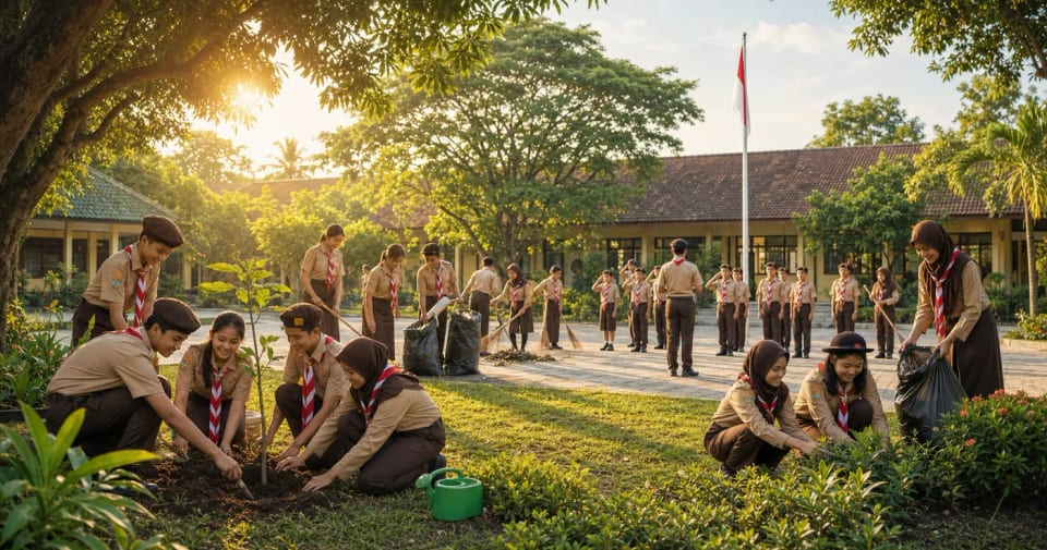 Pramuka dan Ketahanan Bangsa: Peran Kecil yang Berdampak Besar