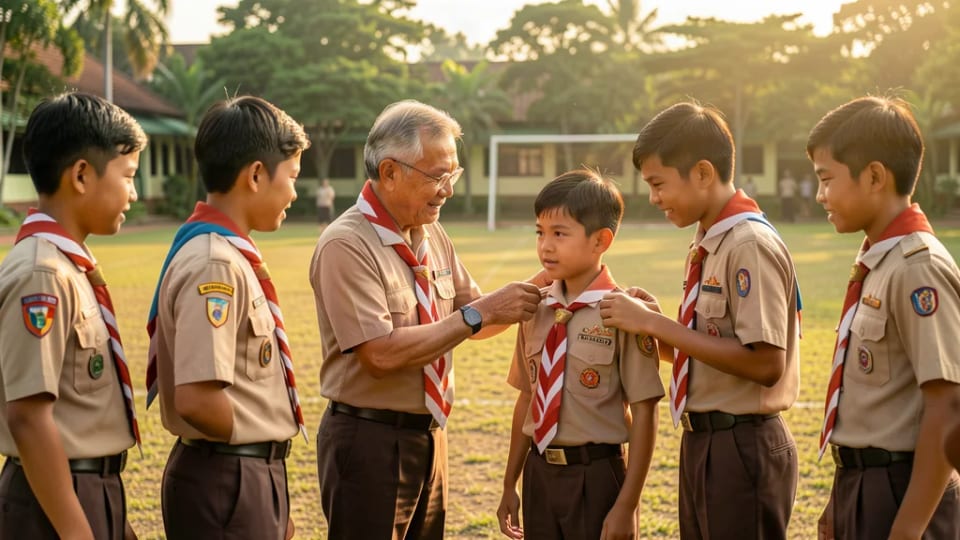 Teman Damping Regu: Cara Hangat Menyambut Anggota Baru Pramuka
