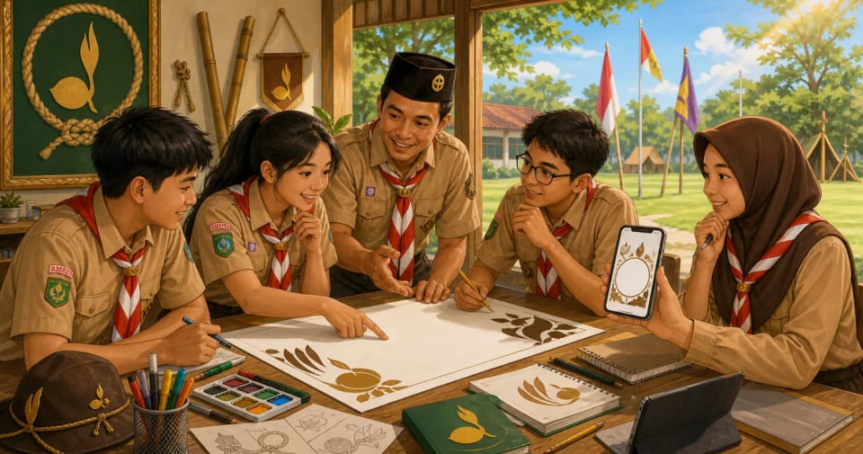 Twibbon, Poster, dan Caption Hari Pramuka: Ide Konten untuk Sekolah