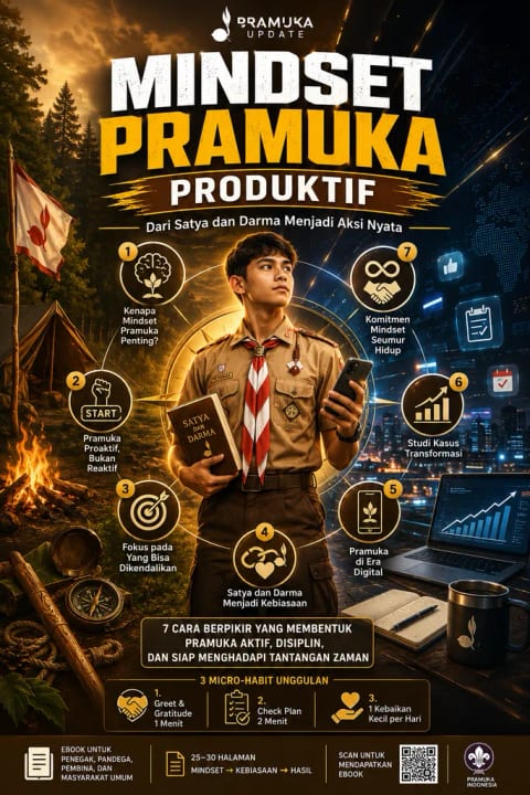 Mindset Pramuka Produktif: Dari Satya dan Darma Menjadi Aksi Nyata