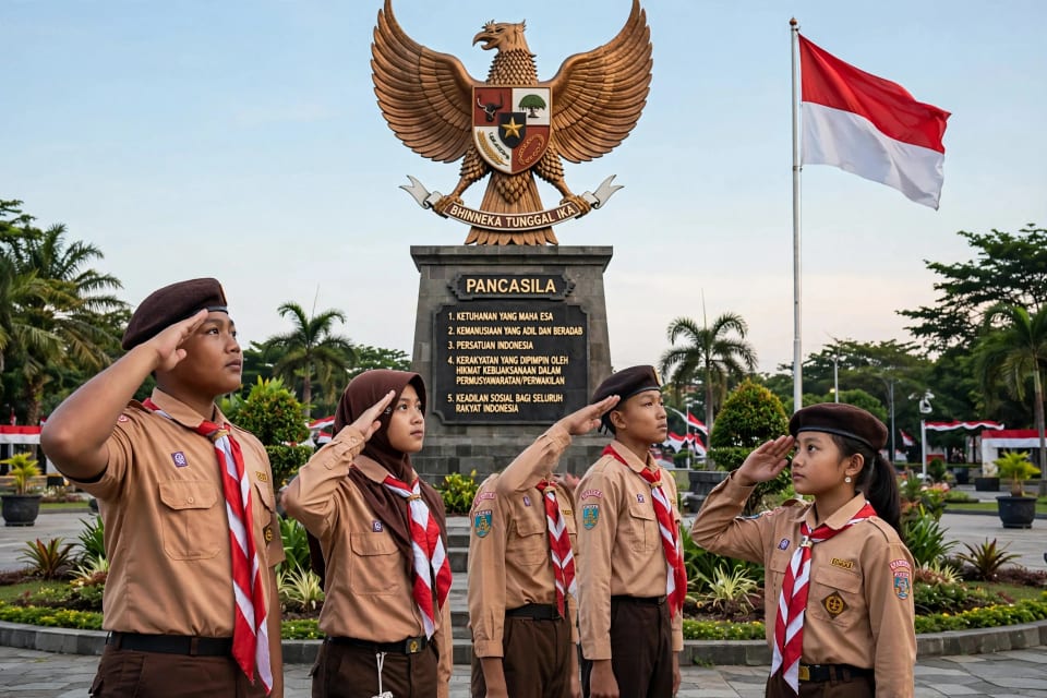 Asas, Tujuan, Visi, dan Misi Gerakan Pramuka Menurut AD 2023