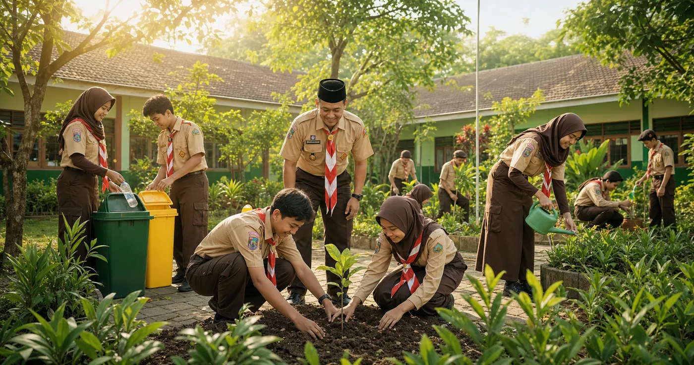 Cara Membuat Program Pramuka Peduli Lingkungan di Gugus Depan