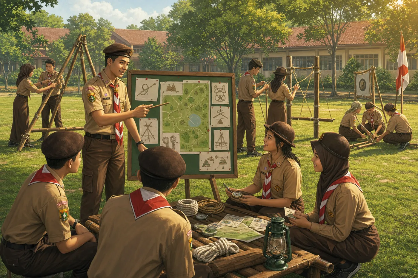 Contoh Program Latihan Pramuka Mingguan untuk Penggalang