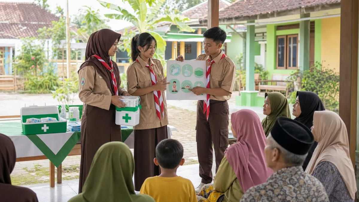 Hari Lahir Saka Bakti Husada 17 Juli, Momentum Pramuka Peduli Kesehatan