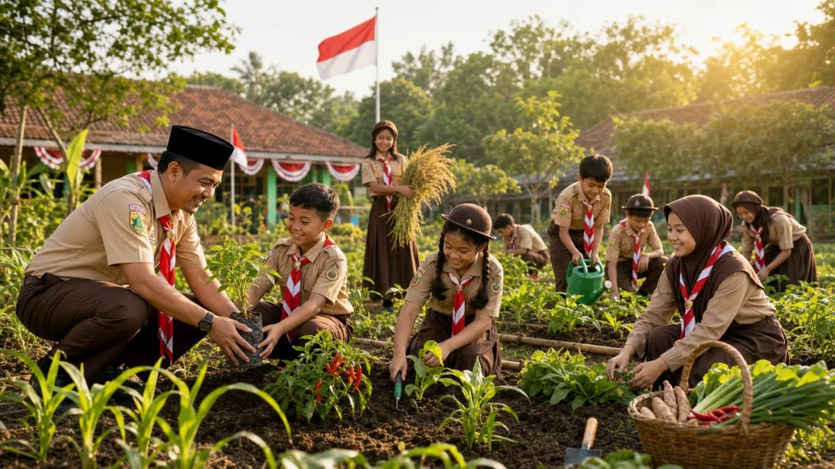 Hari Pramuka ke-65 Tahun 2026: Tema, Logo, dan Makna Gerakan Pramuka Menuju Indonesia Emas