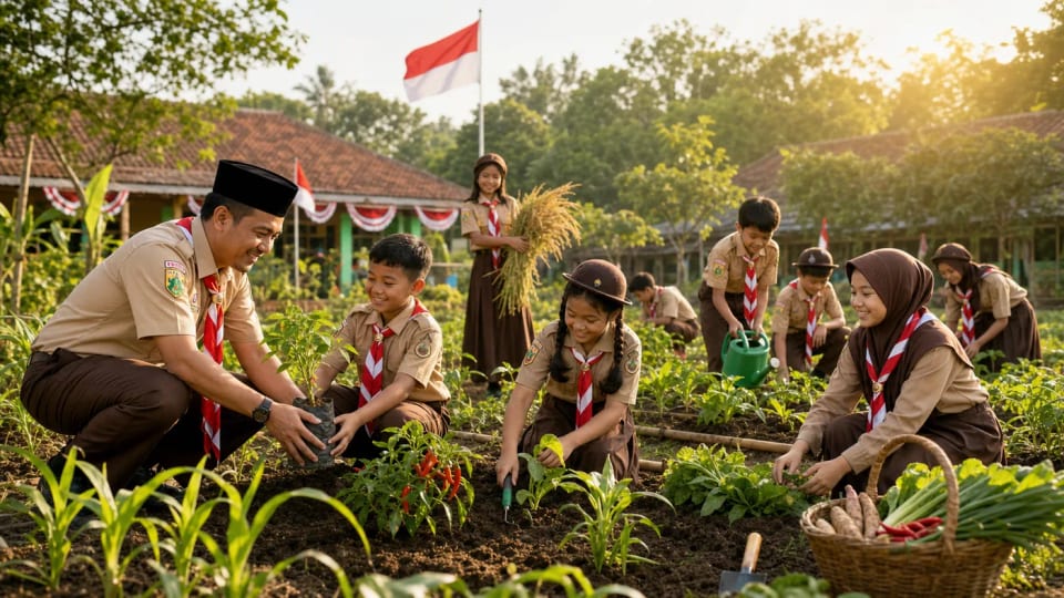 Hari Pramuka ke-65 Tahun 2026: Tema, Logo, dan Makna Gerakan Pramuka Menuju Indonesia Emas