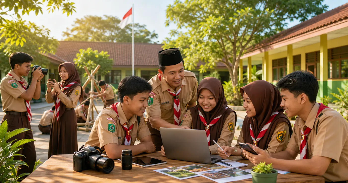 Ide Konten Digital Pramuka untuk Gugus Depan dan Sekolah
