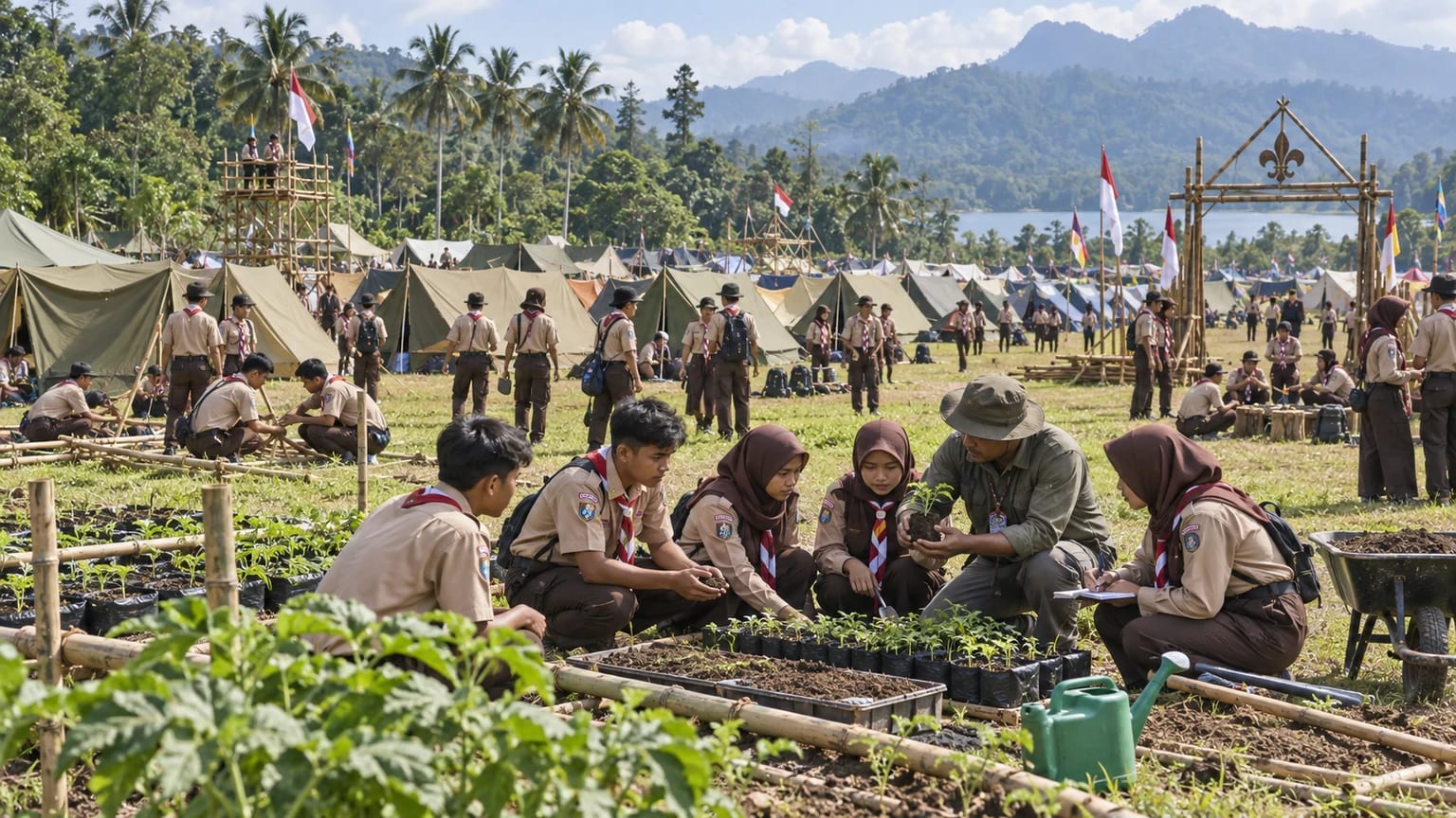 Jamnas XII 2026: 19.833 Peserta dan Fokus Swasembada Pangan