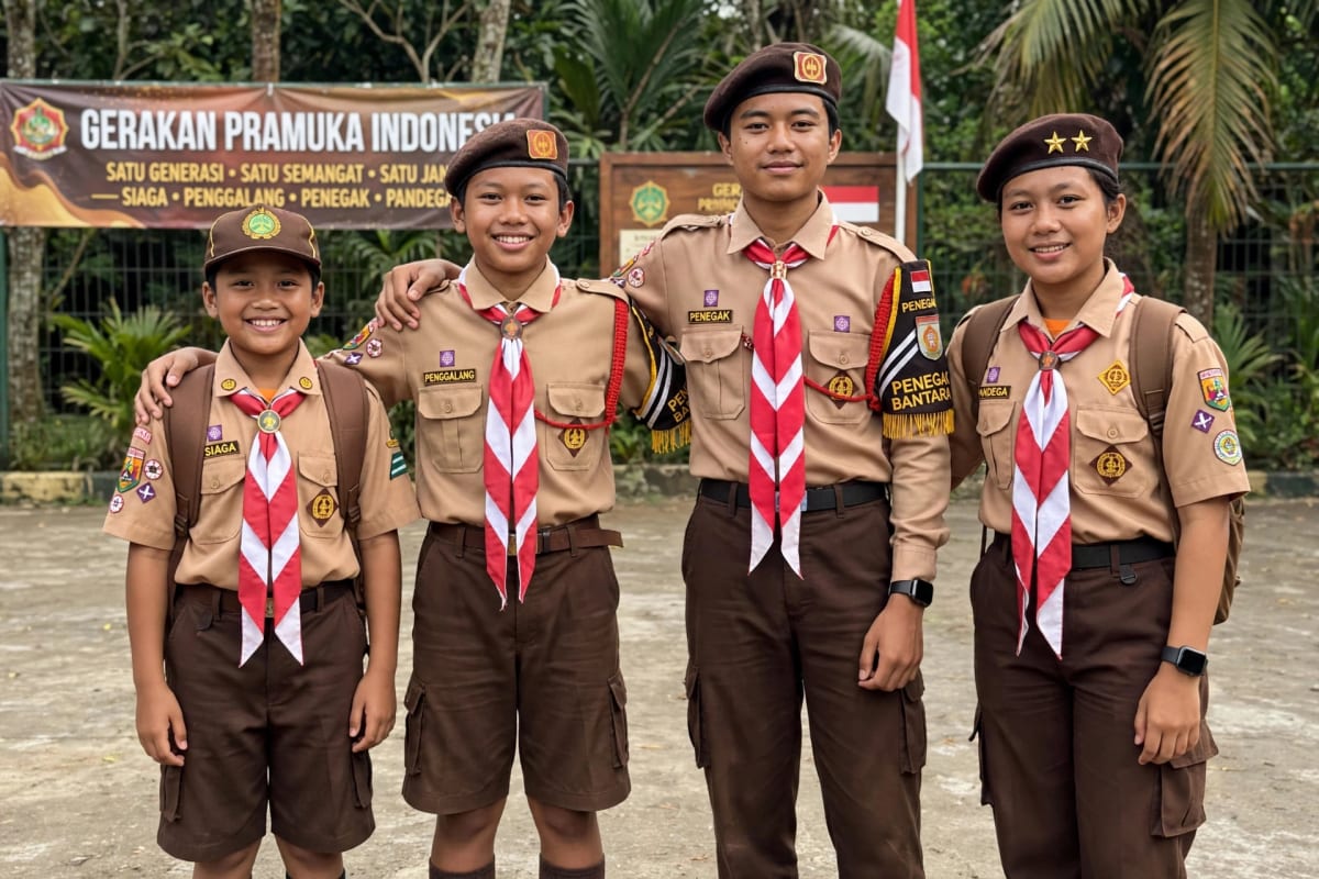 Keanggotaan Gerakan Pramuka Menurut AD/ART 2023: Siapa Saja Anggotanya?