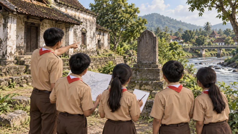 Kegiatan Pramuka untuk Mengenalkan Sejarah Lingkungan Setempat