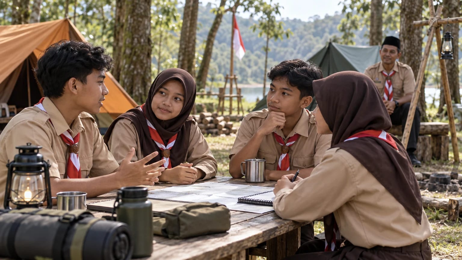 Komunikasi Darurat dalam Kegiatan Pramuka: Rencana, Pesan, dan Tindak Lanjut