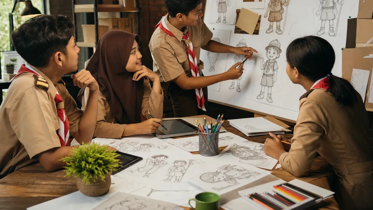 Maskot Pramuka: Fungsi, Ide Desain, dan Cara Membuatnya