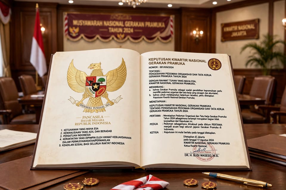Mengenal AD/ART Gerakan Pramuka 2023: Disahkan di Munas Banda Aceh