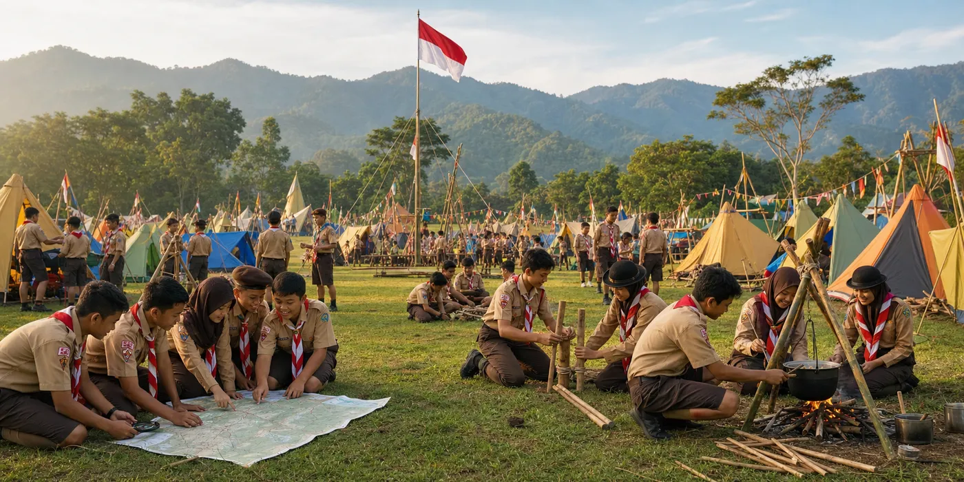 Mengenal Jambore Nasional dan Manfaatnya bagi Pramuka Penggalang