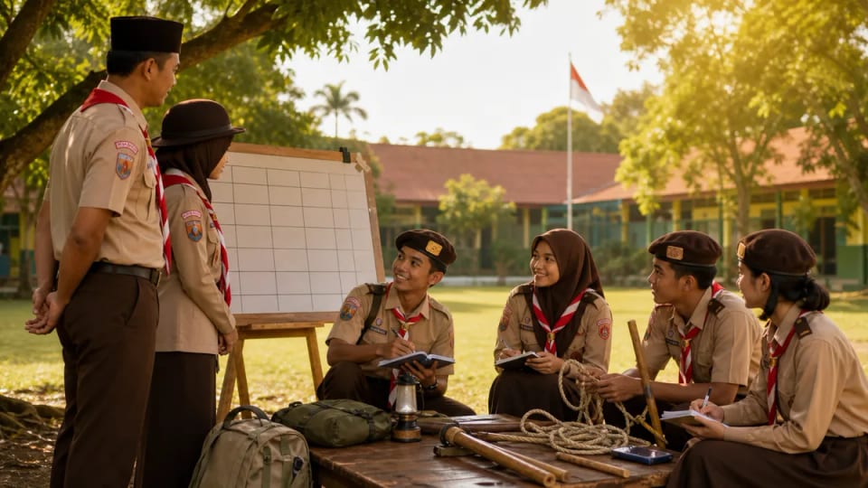 Papan Target Mingguan Regu: Cara Sederhana Membuat Latihan Pramuka Lebih Terarah