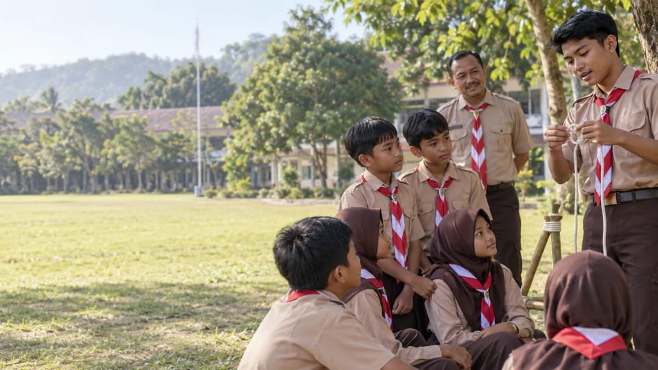 Pendidikan dan Pelatihan Instruktur Muda Pramuka: Jalur Belajar Penegak untuk Membantu Pembina