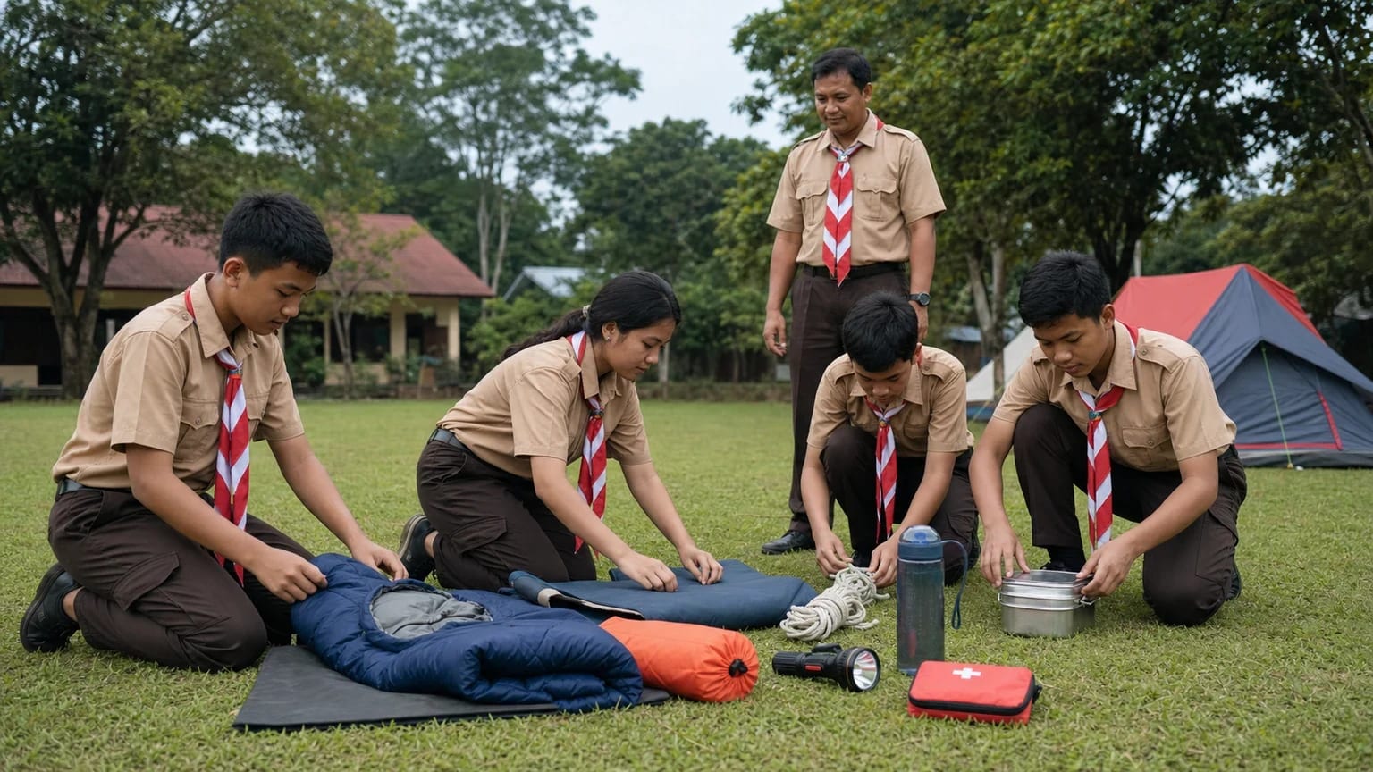 Peralatan Berkemah: Checklist Pribadi, Regu, dan Keselamatan