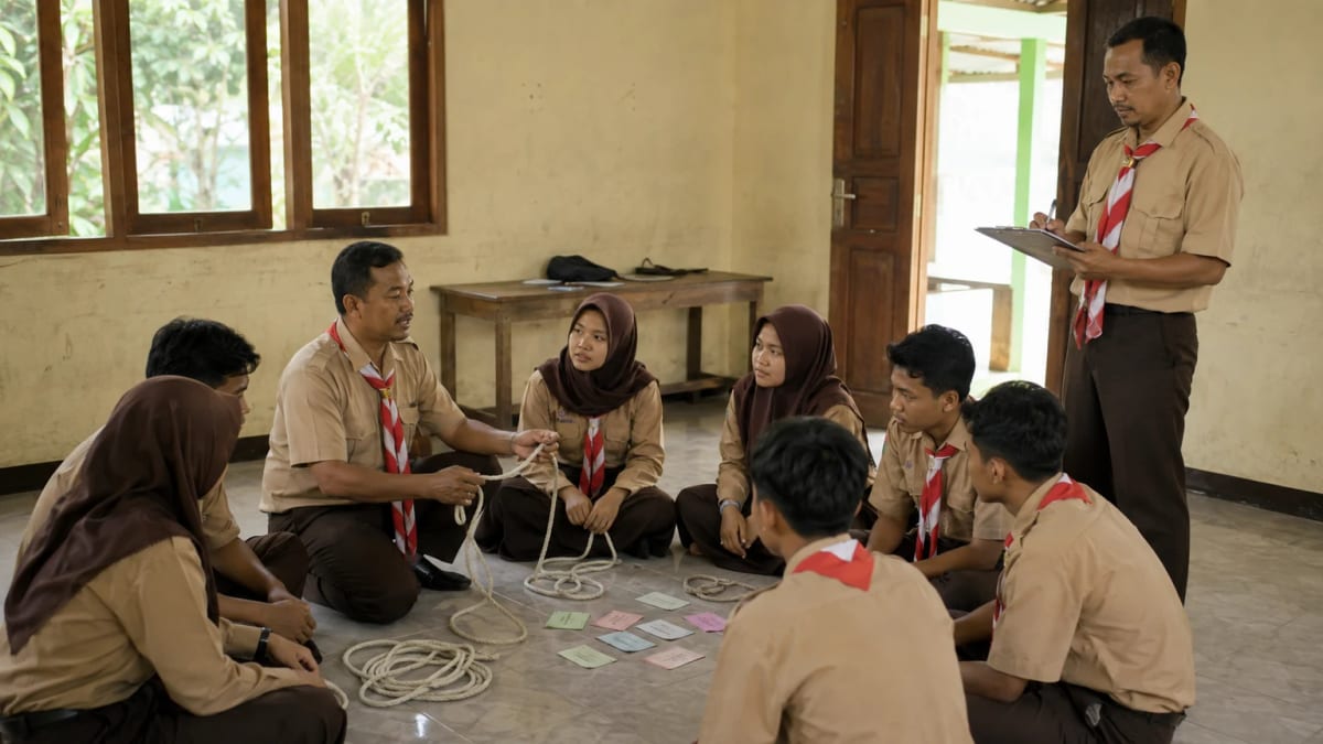 Perbedaan Pembina, Pelatih, Instruktur, dan Pendamping Kegiatan Pramuka