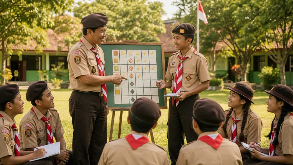 Peta Kemajuan SKU Regu: Cara Sederhana Membantu Anggota Naik Tingkat dengan Terarah
