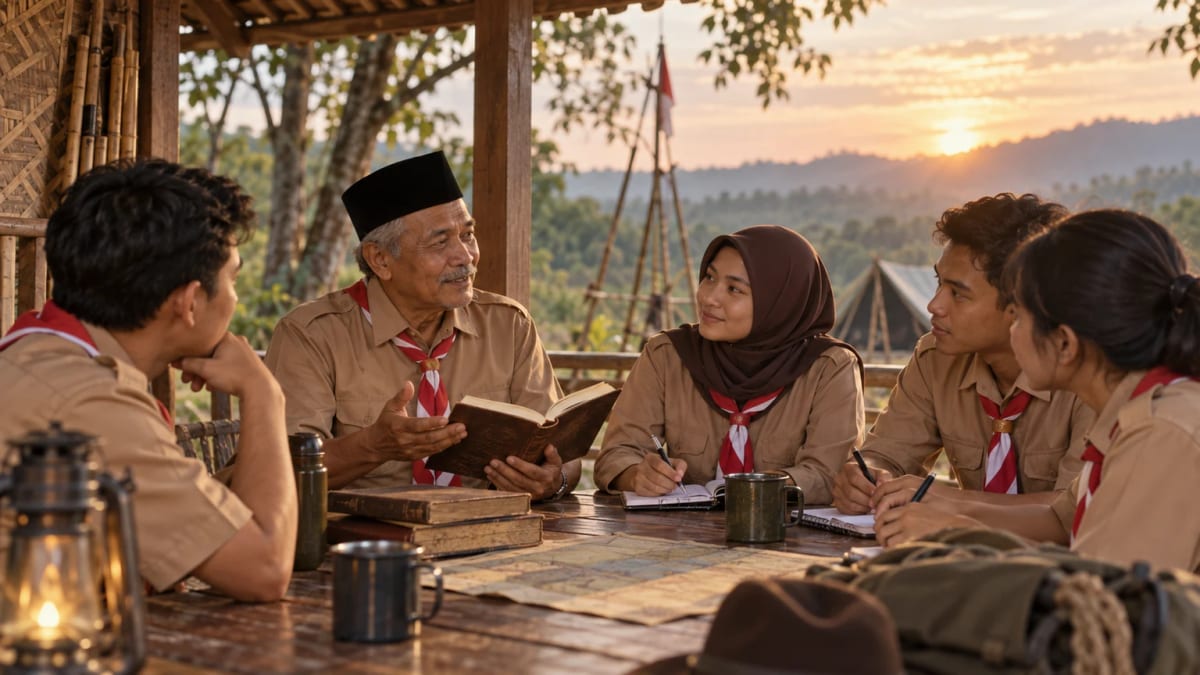 Awake Dhewe Iki Pewaris Sing Ora Gelem Sinau: Refleksi Mas Amik, HB IX, dan Gerakan Pramuka