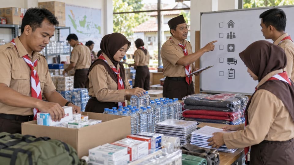 Pramuka Peduli dalam Aksi Kemanusiaan: Peran Relawan dan Persiapan Dasar