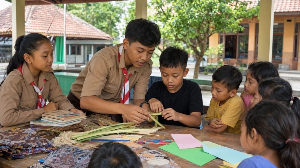 Saka Widya Budaya Bakti: Bidang Pendidikan dan Kebudayaan