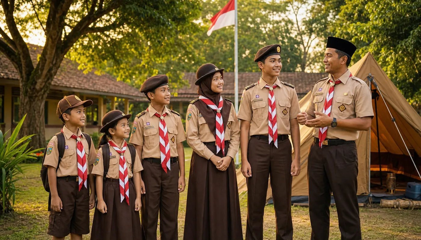 Tingkatan Pramuka Berdasarkan Usia