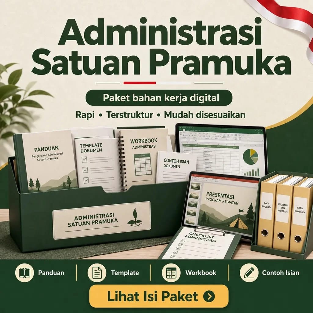 Paket Administrasi Satuan Pramuka