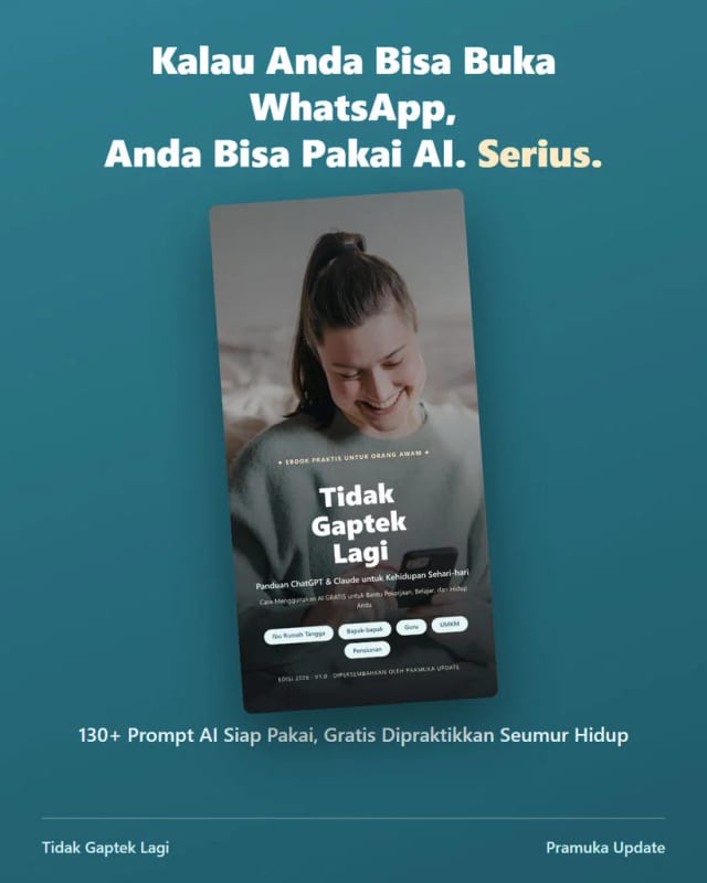 Tidak Gaptek Lagi: Panduan AI untuk Kehidupan Sehari-hari