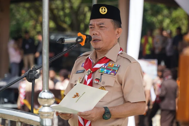 Jambore Daerah Pramuka Jambi 2026 Resmi Dibuka, Jadi Wadah Latih Kepemimpinan dan Kemandirian