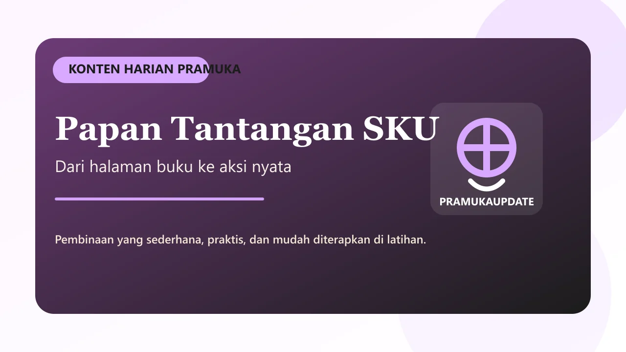 Papan Tantangan SKU: Dari Halaman Buku Menjadi Aksi Nyata