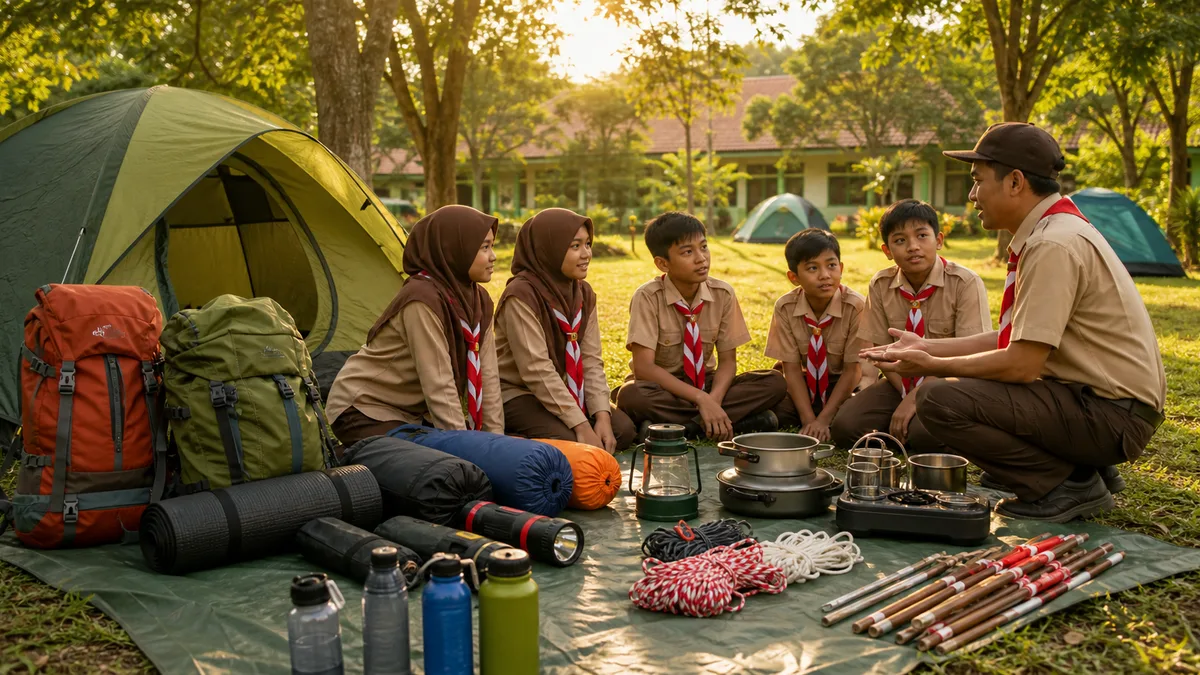 Peralatan Berkemah yang Wajib Dibawa Saat Berkemah