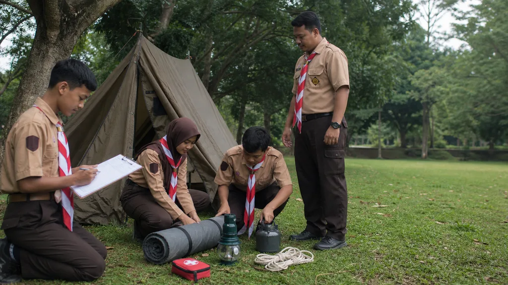 Perlengkapan Kemah Pramuka: Checklist Kelompok, Pribadi, dan Keselamatan