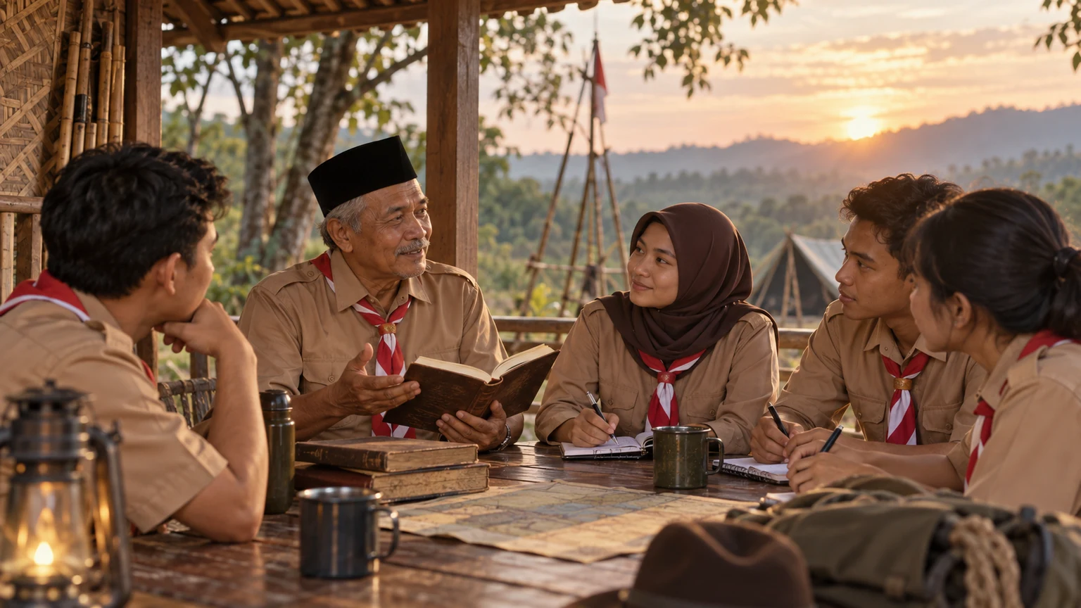 Awake Dhewe Iki Pewaris Sing Ora Gelem Sinau: Refleksi Mas Amik, HB IX, dan Gerakan Pramuka