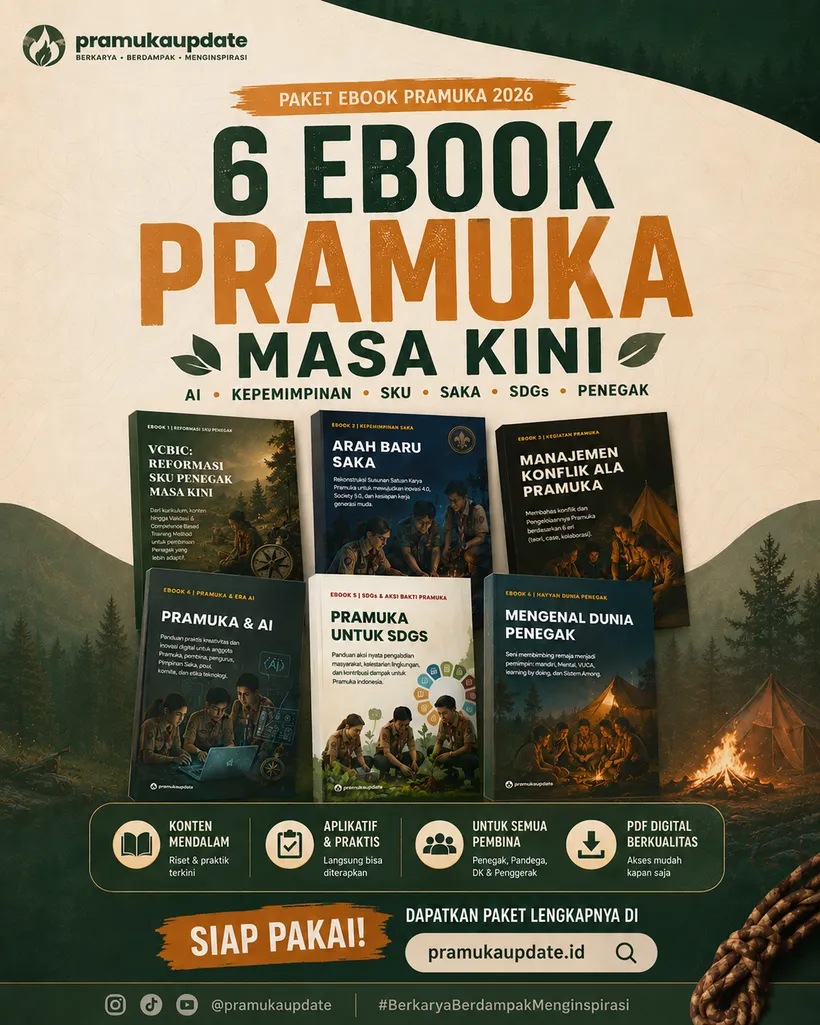 6 Ebook Pramuka Masa Kini