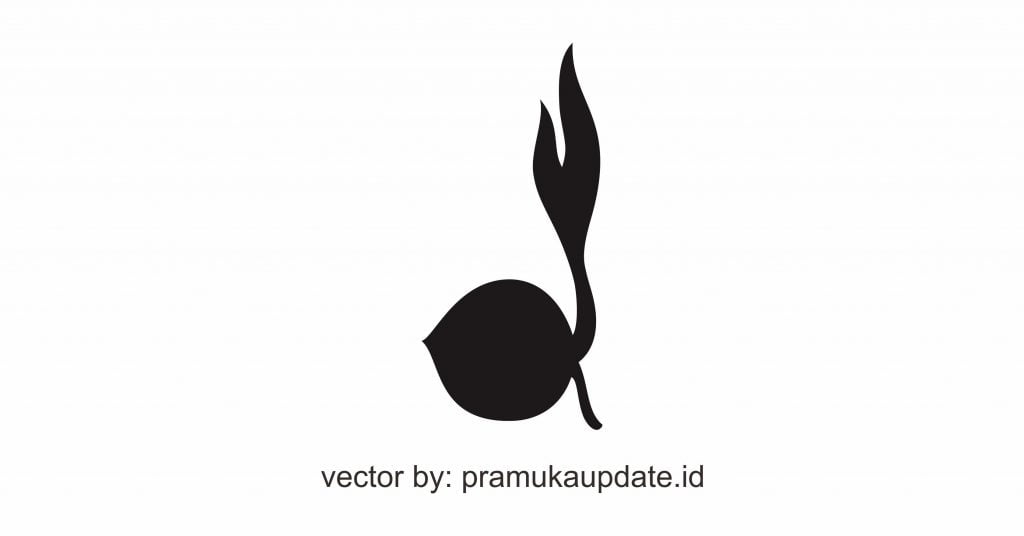 Vector Logo Gerakan Pramuka - Gambar Tunas Kelapa